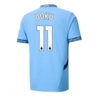 Manchester City Jeremy Doku #11 Replica Home Shirt 2024-25 Short Sleeve